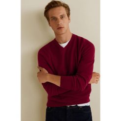 Mango Man - Sweter Tenv. Brązowe bez kategorii Mango Man, s, z elastanu. Za 129,90 zł.