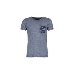 T-shirty z krótkim rękawem Le Temps des Cerises BIDOVOR. Niebieskie t-shirty męskie marki Le Temps Des Cerises, xl, bez wzorów, bez kołnierzyka, krótkie. Za 119,20 zł.