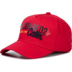 Czapka z daszkiem DSQUARED2 - Other Cargo Baseball Caps BCM0250 05C00001 4065 Red. Czerwone czapki męskie Dsquared2, bez wzorów, z bawełny. W wyprzedaży za 479,00 zł.