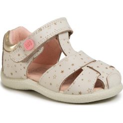 Sandały GIOSEPPO - Varazze 59512 Beige. Brązowe sandały dziewczęce Gioseppo, ze skóry, bez zapięcia. W wyprzedaży za 179,00 zł.