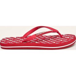 EA7 Emporio Armani - Klapki. Czerwone kapcie męskie EA7 Emporio Armani, z gumy. W wyprzedaży za 199,90 zł.