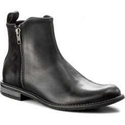 Kozaki GINO ROSSI - Aldo MBV948-S53-VV4B-9999-F 99/99. Czarne buty zimowe męskie Gino Rossi, z materiału. W wyprzedaży za 279,00 zł.