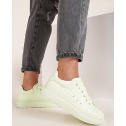 Miętowe Sneakersy Berinvynia. Zielone sneakersy damskie Renee. Za 89,99 zł.