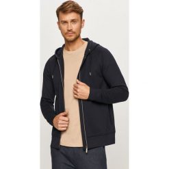 Strellson - Bluza. Niebieskie bluzy męskie Strellson, xl, bez wzorów, z bawełny, z kapturem, bez rękawów, z kapturem. Za 529,90 zł.