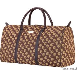 Gobelinowa torba podróżno-sportowa Ton Sac Or. Brązowe torby podróżne Pakamera, bez wzorów, eleganckie. Za 199,00 zł.