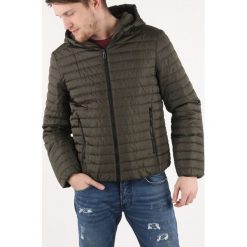 Geox Wilmer Kurtka Zielony Brązowy. Pomarańczowe płaszcze męskie Geox, na wiosnę, xl, bez wzorów, z materiału, bez kaptura. Za 688,95 zł.