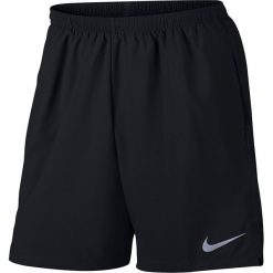 Bermudy męskie: spodenki do biegania męskie NIKE FLEX RUNNING SHORT 7IN / 856838-011 - RUNNING SHORT 7IN