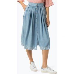 Pepe Jeans - Spódnica damska – Marta, niebieski. Niebieskie spódniczki damskie Pepe Jeans, m, z haftami, z lyocellu. Za 379,95 zł.