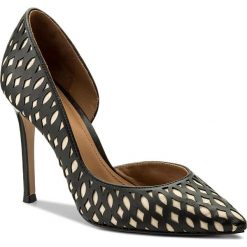 Szpilki KAZAR - Medea 32170-27-52 Black/Gold. Czarne półbuty damskie Kazar, bez wzorów, ze skóry, eleganckie, na wysokim obcasie, na szpilce, bez zapięcia. W wyprzedaży za 399,00 zł.