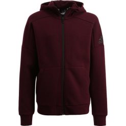 Adidas Performance ID STADIUM Bluza rozpinana dark burgundy/black. Czerwone bluzy męskie adidas Performance, z bawełny. W wyprzedaży za 183,20 zł.