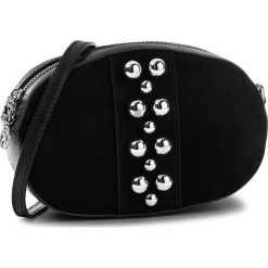 Torebka KAZAR - Fina 31956-04-00 Black. Czarne torebki klasyczne damskie marki Kazar, w paski, ze skóry, na ramię, bez dodatków. W wyprzedaży za 399,00 zł.