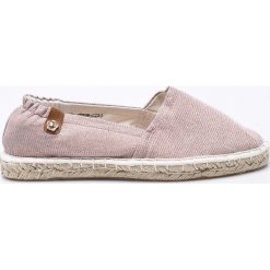 Tamaris - Espadryle. Różowe espadryle damskie marki Tamaris, z materiału. W wyprzedaży za 99,90 zł.