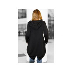 Kardigan z kapturem. Czarne bluzy damskie Knitcat, s, bez wzorów, z elastanu. Za 108,36 zł.