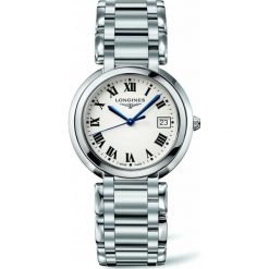LONGINES PrimaLuna L8.114.4.71.6. Białe zegarki damskie marki LONGINES, ze stali. Za 3870,00 zł.