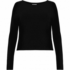 Sweter w kolorze czarnym. Czarne swetry damskie MARLU, s, długie. W wyprzedaży za 142,95 zł.