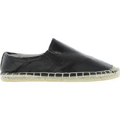 Blink - Espadryle. Czarne espadryle damskie Blink, bez wzorów, z materiału, bez obcasa. W wyprzedaży za 79,90 zł.