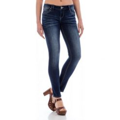 Boyfriendy damskie: Timeout Jeansy Damskie 27/30 Niebieskie
