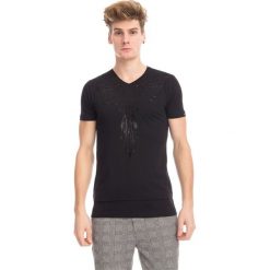T-shirty męskie: T-shirt w kolorze czarnym