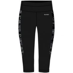 Hi-tec Spodnie damskie Lady Siba 3/4 Black/ Black Pattern r. S. Czarne spodnie sportowe damskie marki Hi-tec, s. Za 99,99 zł.