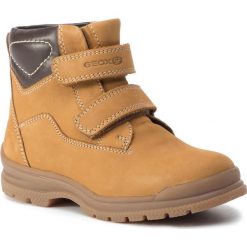 Trapery GEOX - J Navado B. C J845HC 032BC C2309 M Yellow/Dk Brown. Żółte śniegowce chłopięce Geox, bez zapięcia. Za 279,00 zł.
