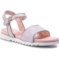 Sandały JOOP! - Cortina 4140004937 Light Grey 801. Szare klapki damskie JOOP!, bez wzorów, ze skóry ekologicznej, bez obcasa. W wyprzedaży za 459,00 zł.