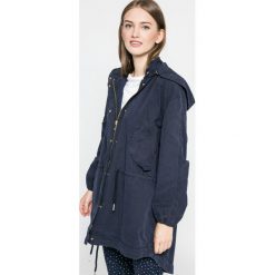 Tommy Hilfiger - Parka. Szare parki damskie TOMMY HILFIGER, l, z bawełny. W wyprzedaży za 579,90 zł.