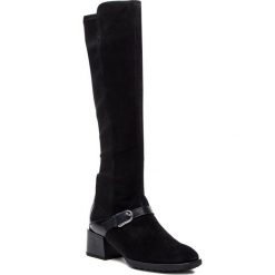 Kozaki HISPANITAS - Pepper HI87836 Black. Czarne kozaki damskie marki Hispanitas, ze skóry, przed kolano, na wysokim obcasie, na obcasie, bez zapięcia. W wyprzedaży za 499,00 zł.