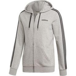 Bluza adidas Essentials 3Stripes DU0473. Szare bluzy męskie Adidas, m, w paski, z bawełny, klasyczne, z kapturem, bez rękawów, z kapturem. Za 179,00 zł.
