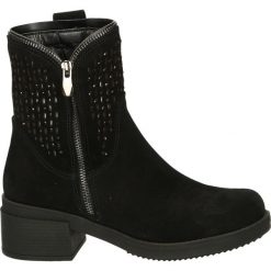 Botki - 13557 NERO 19. Czarne botki damskie skórzane Venezia. Za 299,00 zł.