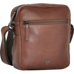 Skórzana listonoszka unisex Daag Albedo 6 brązowa - Brązowy. Pomarańczowe torby męskie skórzane daag, bez wzorów, ze skóry. Za 259,99 zł.
