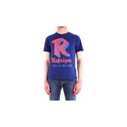 T-shirty z krótkim rękawem Refrigue R45077SJU1M. Niebieskie t-shirty męskie Refrigue, s, bez wzorów, bez kołnierzyka, krótkie. Za 183,13 zł.