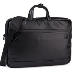 Torba na laptopa LASOCKI FOR MEN - BRT-248 Black. Czarne torby męskie skórzane Lasocki For Men, bez wzorów, ze skóry. Za 299,99 zł.