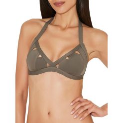 Biustonosz bikini "Sexy Chill" w kolorze khaki. Brązowe biustonosze Aubade Beachwear & Dessous. W wyprzedaży za 194,95 zł.