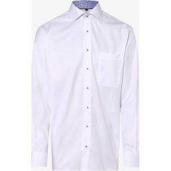 Eterna Comfort Fit - Koszula męska – niewymagająca prasowania, biały. Białe koszule męskie Eterna Comfort Fit, m, bez wzorów, z bawełny, eleganckie, z klasycznym kołnierzykiem, bez rękawów. Za 249,95 zł.