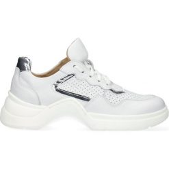 Sneakersy białe. Białe sneakersy damskie Arturo Vicci, ze skóry. Za 249,00 zł.