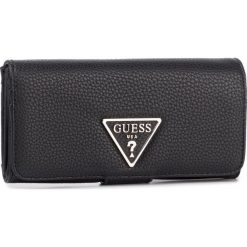 Duży Portfel Damski GUESS - Aretha (Vg) Slg SWVG74 39590 BLACK. Czarne portfele damskie Guess, z aplikacjami, ze skóry ekologicznej. Za 279,00 zł.