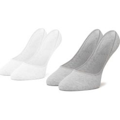 Zestaw 2 par stopek damskich adidas - N Patrn 2Pp L S CV4387 White/Reapnk. Szare skarpetki damskie Adidas, bez wzorów, z elastanu. Za 29,00 zł.