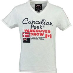 T-shirty męskie: Koszulka „Jechelon” w kolorze białym