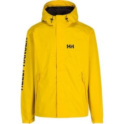 Kurtka przeciwdeszczowa Helly Hansen Ervik 64032. Żółte kurtki męskie Helly Hansen, m, bez wzorów, z poliesteru, bez kaptura. Za 399,00 zł.
