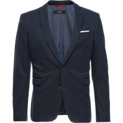 Cinque CILENTO Marynarka garniturowa dark blue. Niebieskie marynarki garniturowe męskie marki Cinque, bez wzorów, z bawełny. Za 839,00 zł.