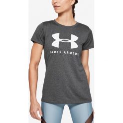 Under Armour Tech™ Koszulka Szary. Szare koszulki damskie Under Armour, xs, z nadrukiem, z poliesteru, bez kołnierzyka, z krótkim rękawem. Za 171,95 zł.