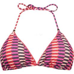 Biustonosz bikini "Catalina Kisses" w kolorze różowo-czerwono-czarnym. Czarne biustonosze marki Heidi Klum Intimates. W wyprzedaży za 151,95 zł.