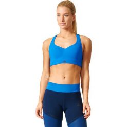 Biustonosze sportowe: Adidas Biustonosz Committed Chill niebieski r. L (BK3108)