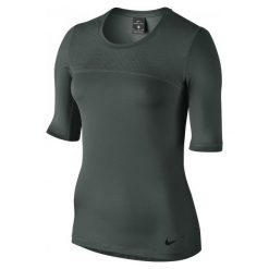 Nike Koszulka Treningowa W Np Hprcl Top Ss S. Szare bluzki sportowe damskie Nike, s. W wyprzedaży za 139,00 zł.