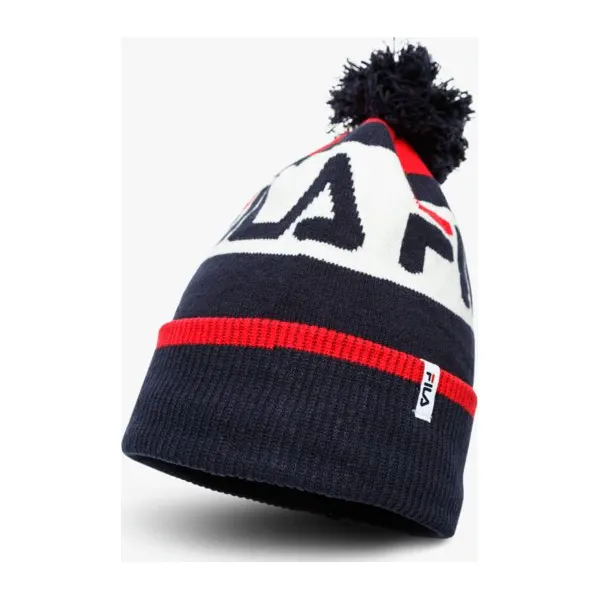 Fila Czapka Intarsia Knitted Beanie , granatowy, rozmiar ONE SIZE. Niebieskie czapki damskie Fila, na zimę, bez wzorów, z bawełny. Za 179,99 zł.