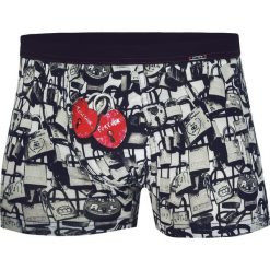 Bokserki męskie CORNETTE Forever. Szare bokserki męskie marki Cornette, bez wzorów, z dzianiny. Za 41,99 zł.