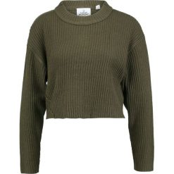 Swetry klasyczne damskie: Cheap Monday EMINENT Sweter dark green/mud green