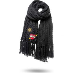 SZALIK MY TWIN TWINSET. Czarne szaliki damskie Twinset, z aplikacjami. Za 164,50 zł.