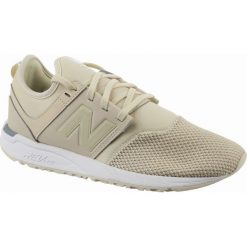 New Balance WRL247CB. Brązowe buty sportowe damskie New Balance, bez wzorów, z tkaniny, sportowe. W wyprzedaży za 269,99 zł.