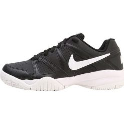 Nike Performance CITY COURT 7 Obuwie do tenisa Outdoor black/white. Czarne buty sportowe męskie Nike Performance, ze skóry, outdoorowe. Za 189,00 zł.